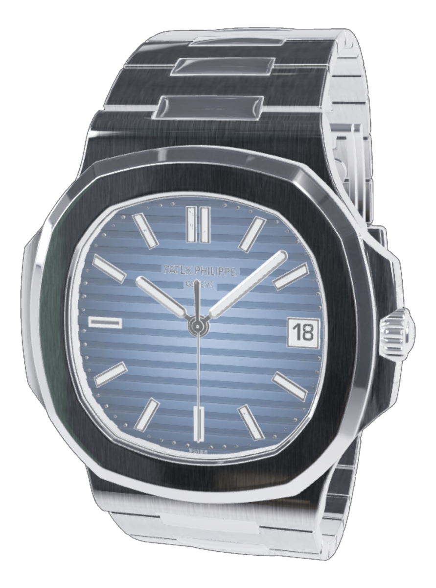 Patek Philippe Nautilus blue dial